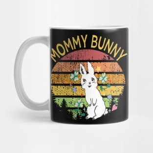 mommy bunny cute white bunny mom Mug